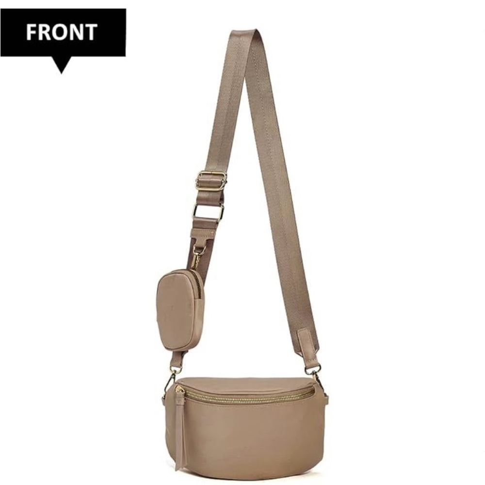 Sling bag with credit card holder or IPod holder.